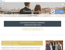Tablet Screenshot of forevertwogether.com